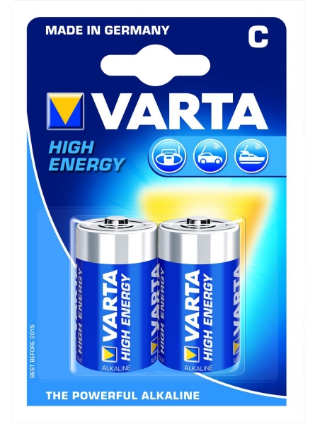 C - alcaline HIGH ENERGY VARTA