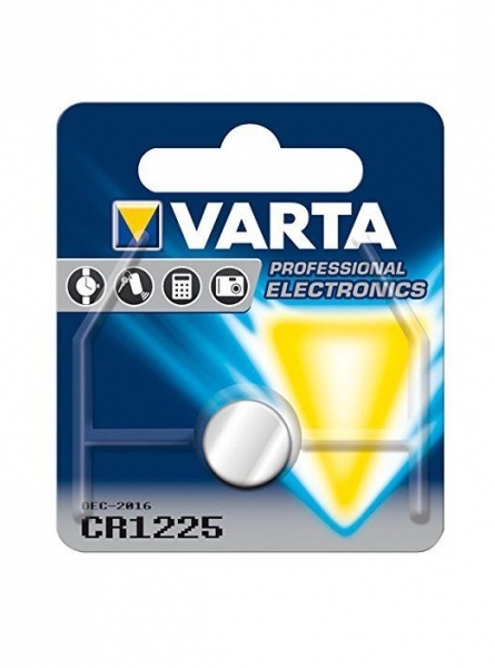 Pile bouton lithium Varta CR1225