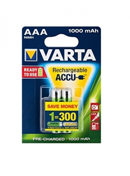 Accus AAA 1000 mAh Rechargeable varta